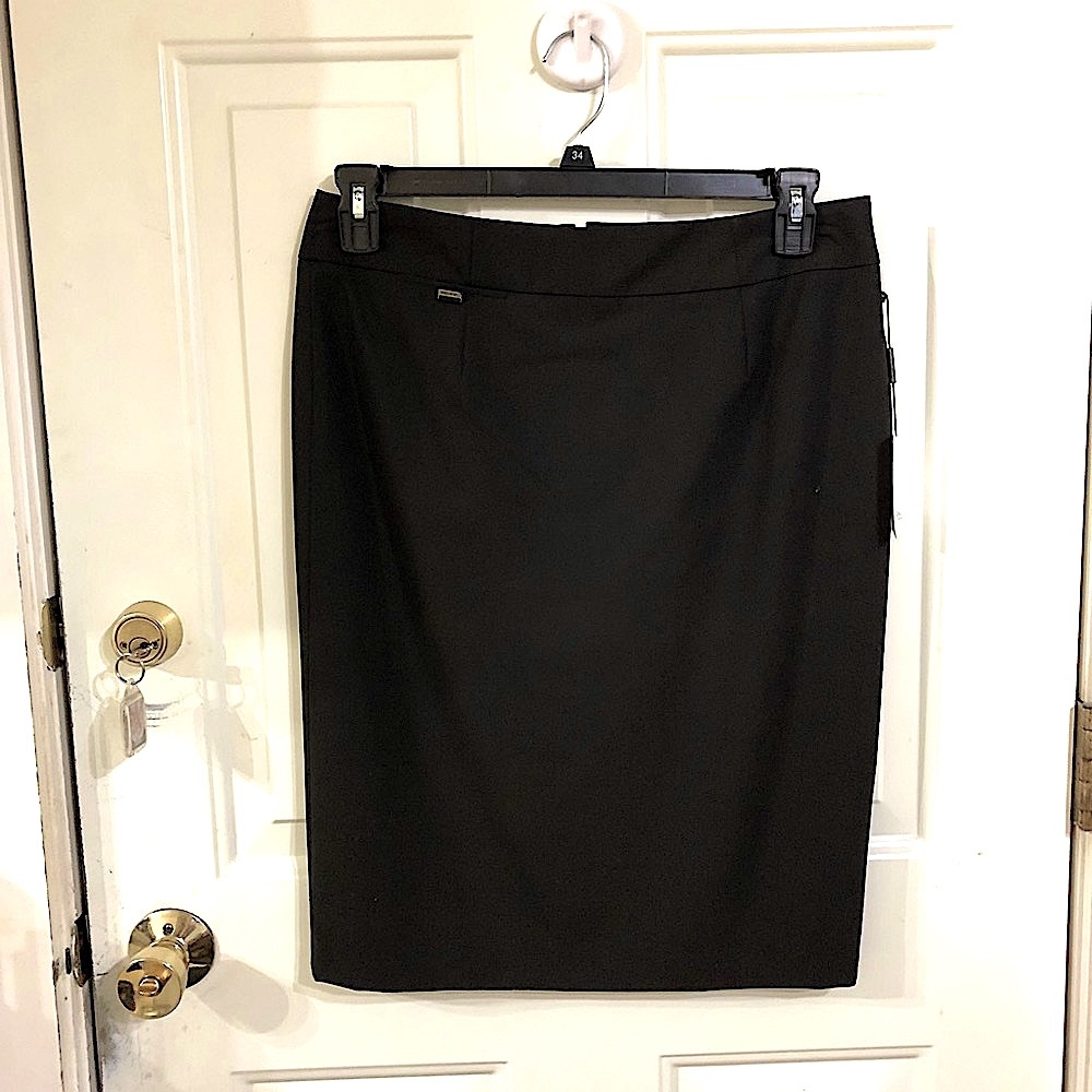 Calvin Klein NWT black skirt